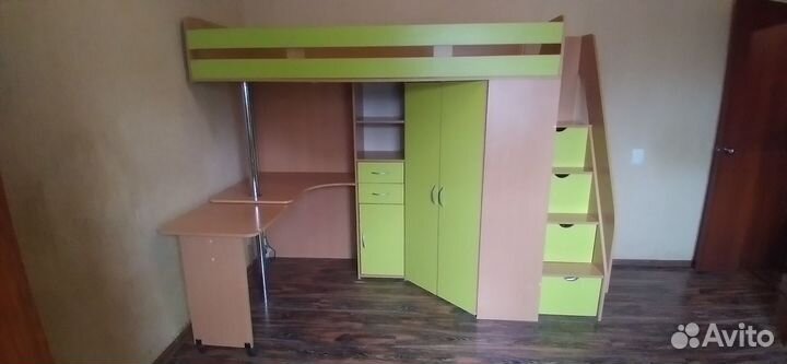 Кровать чердак