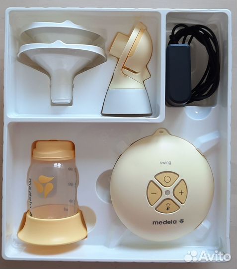Молокоотсос medela swing flex электрический