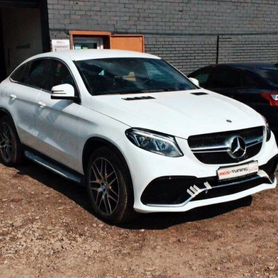 Обвес на Mercedes GLE Coupe в стиле 63 AMG