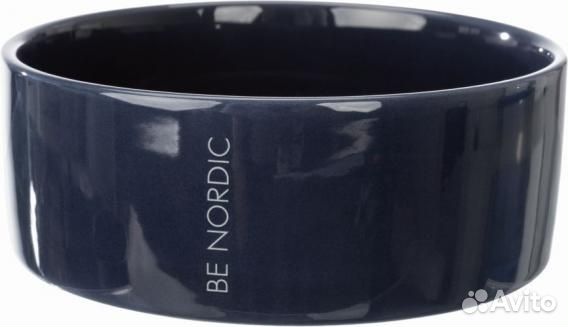 Trixie керамическая миска BE nordic, тёмно-синяя