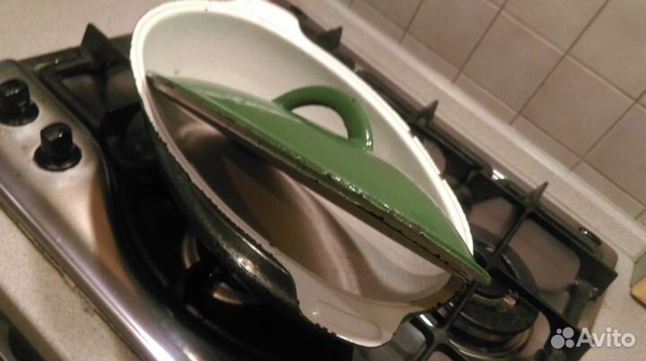 Гусятница Чугун СССР. 2,5 литра