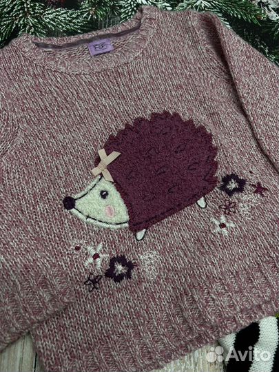 Свитер кофта для девочки 92-98 98-104 за оба
