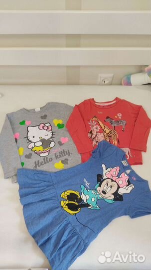Вещи пакетом на девочку 92 98