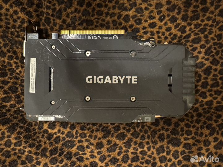 Видеокарта gtx 1060 6gb gigabyte