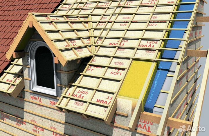 Гидроизоляционная пленка Tyvek Soft