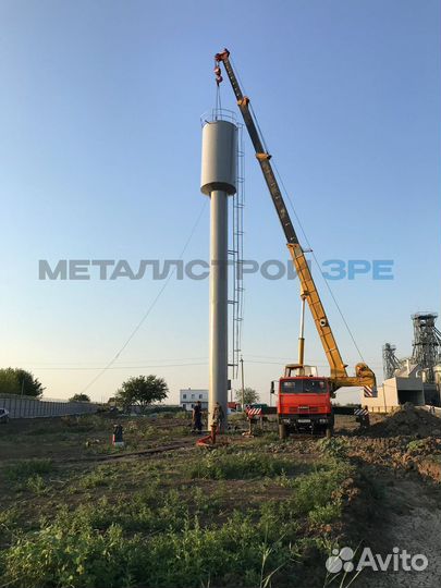 Водонапорная башня рожновского 50м3