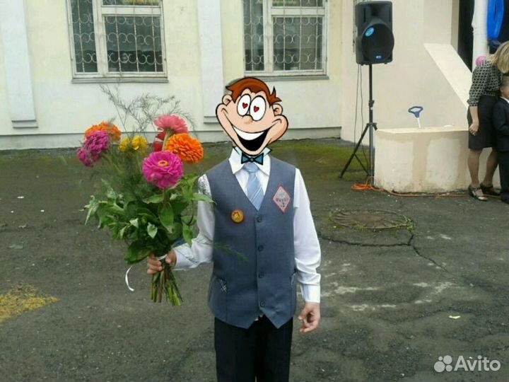 Школьный жилет на мальчика