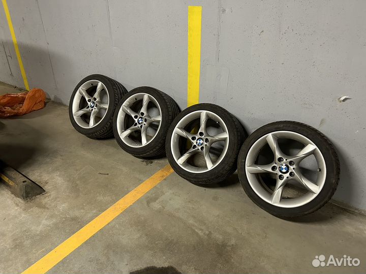 Оригинальные диски BMW с шинами