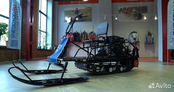 Мотобуксировщик Бурлак-М опти-R 15 л.с