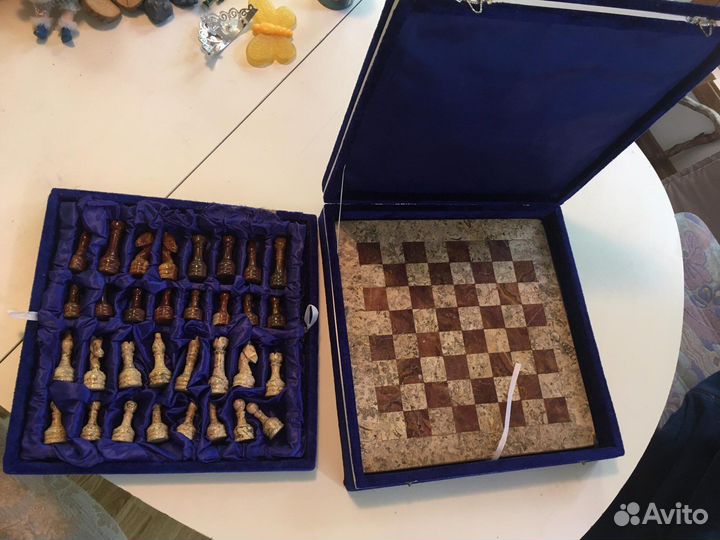 Шахматы камень