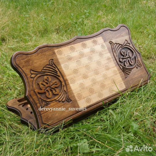 Нарды ручной работы 62 см