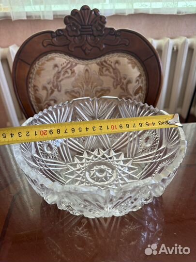 Ваза хрустальная СССР