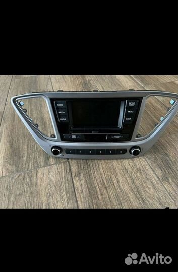 Магнитола Hyundai Solaris2