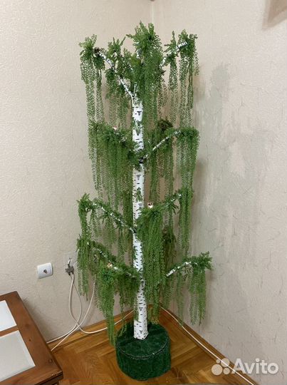 Деревья из бисера