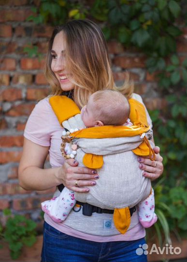 Слинги Эргорюкзаки Алое новые