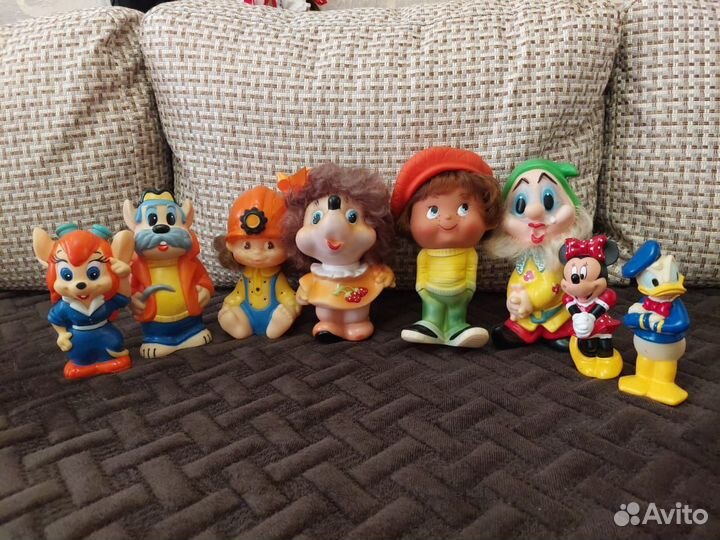 Резиновые игрушки СССР