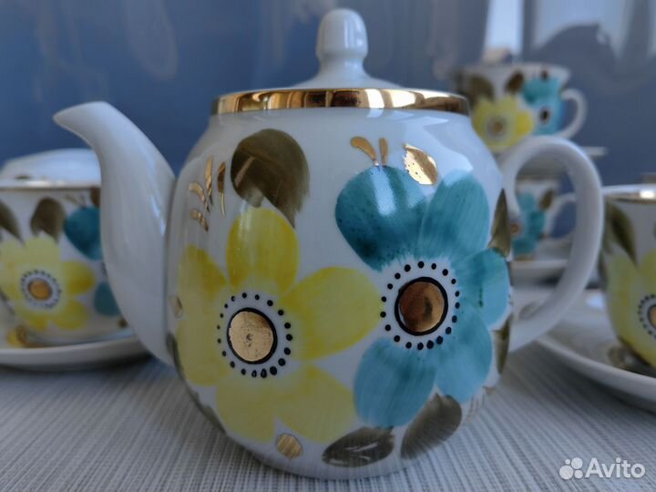 Чайный сервиз СССР барановка