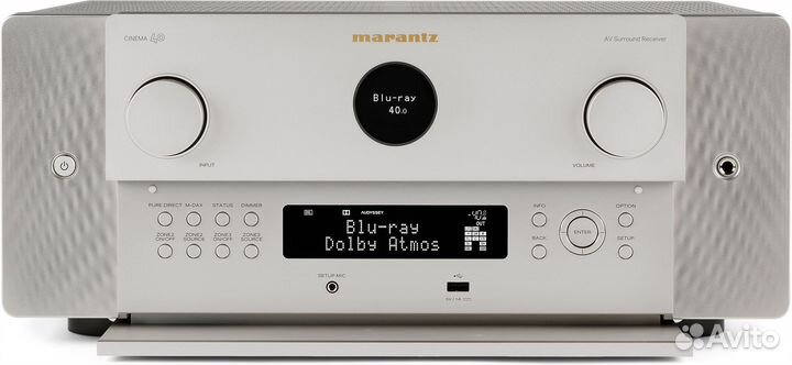 Новый AV-ресивер Marantz cinema 40 9.2, серебро EU