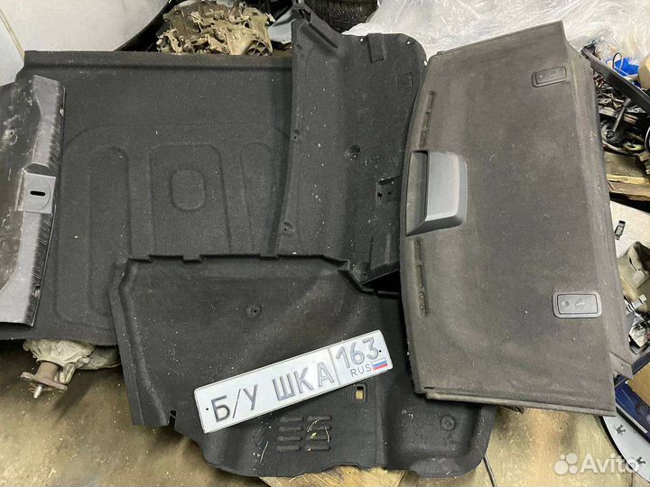 Обшивка багажника chevrolet cruze