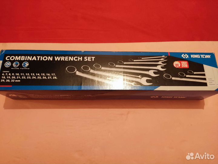 Набор ключей king tony