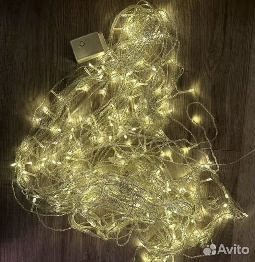 Гирлянда штора светодиодная