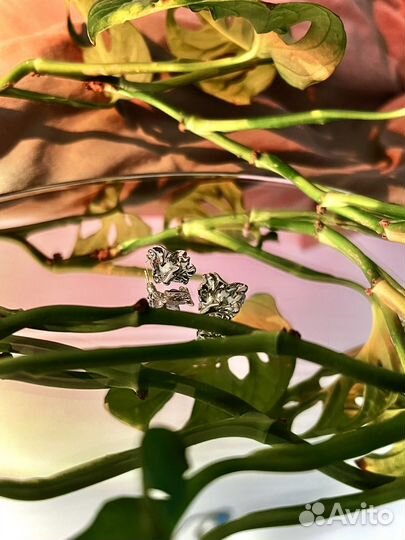 Серебряные серьги