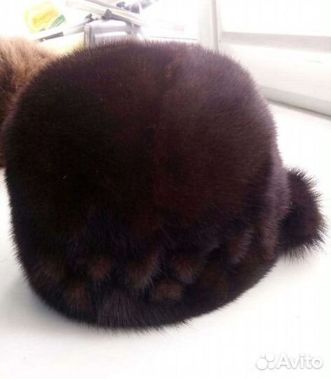 Шапка норковая женская