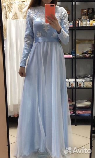 Платье в пол