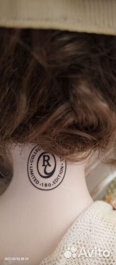 Кукла фарфоровая коллекционная