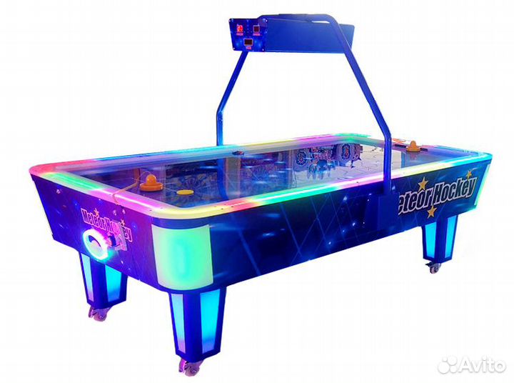 Аэрохоккей большой, настольный аэрохоккей