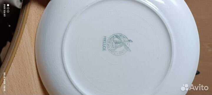 Антикварные Французские тарелки