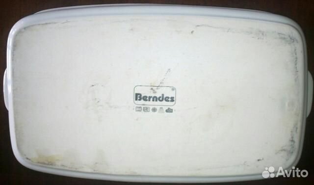 Жаровня прямоугольная керамическая