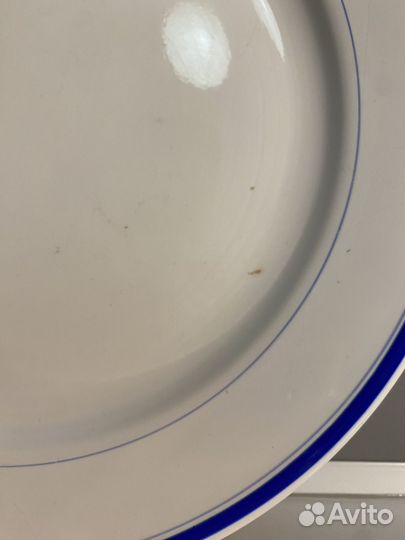 Большое фарфоровое блюдо СССР