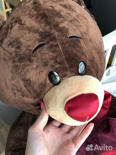 Плюшевый медведь большой мишка