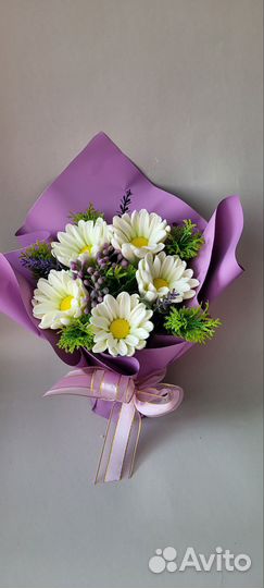 Букет из мыла ручной работы