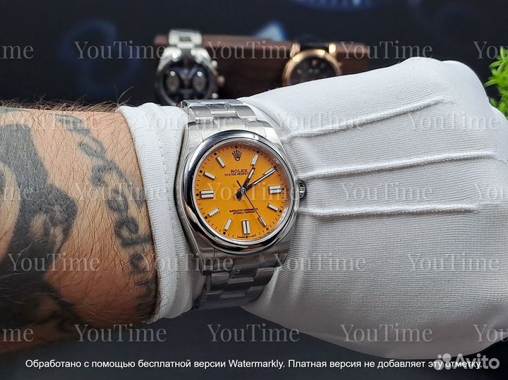 Rolex Oyster Perpetual часы механические мужские