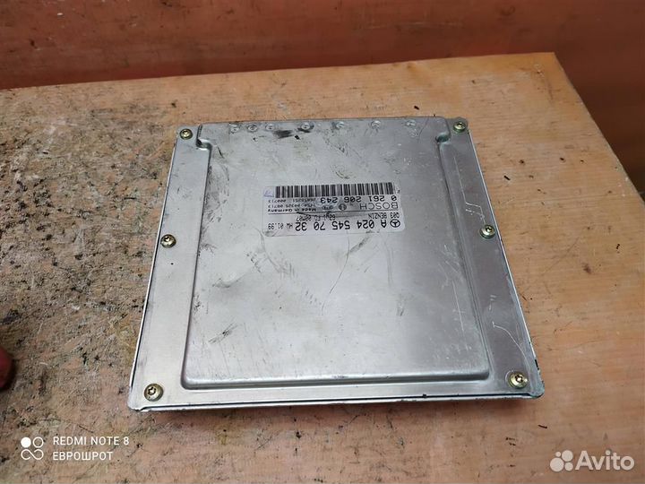 Блок управления двигателем Mercedes-Benz W203 (20