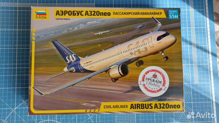 Сборная модель Airbus A320 neo. Extended edition