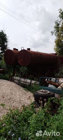 Бочка металлическая