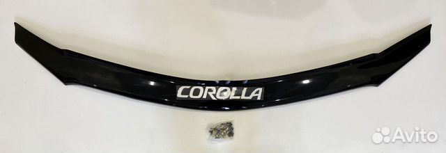 Дефлектор капота Toyota Corolla 150 мухобойка