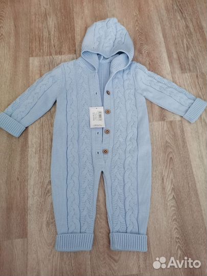 Вязаный комбинезон