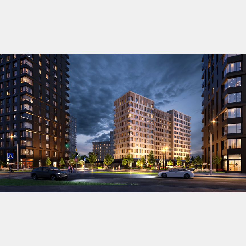 1-к. квартира, 41 м², 14/28 эт.