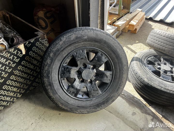 Комплект колес митсубиси л200(l200) 235/70/16