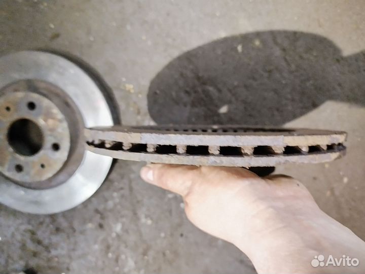 Тормозные диски R14 ваз 2110 2112 2170 вентилируе