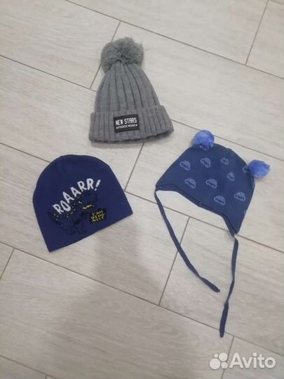 Набор шапок для мальчика
