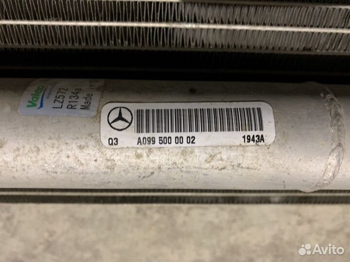 Радиатор кондиционера mercedes W166 3.5