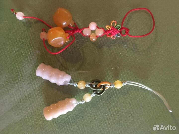 Мини-амулетики нефритовые