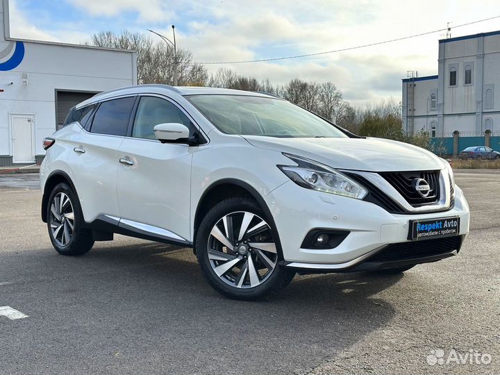 Nissan Murano 3.5 CVT, 2019, 137 000 км