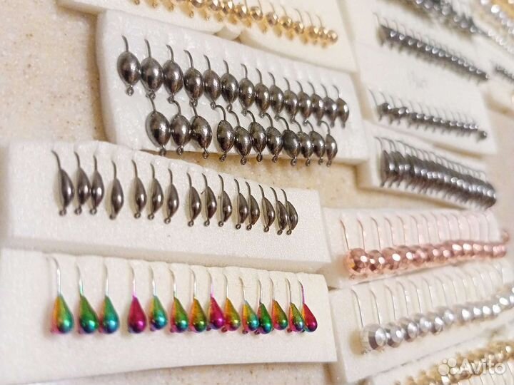 Мормышки вольфрамовые 10шт