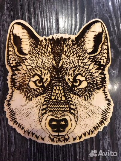 Набор подставок под горячее из дерева (6шт.)